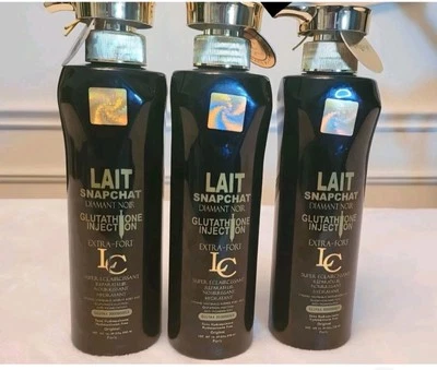 LABORATOIRE LUXE COSMETIC 1x Geniune Lait Snapchat Diamant Lightening Moisturizing Body Milk Lotion 500ml