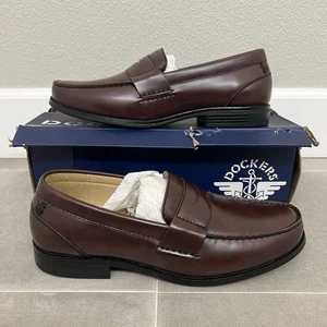 Dockers Colleague Herren 11 Braun Elegant Slipper Penny Halbschuhe Freizeitschuhe - Bild 1 von 8