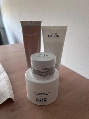 Doctor Babor Set Renewal Cream 200ml Cleanperformance Glow Cream 50ml - Bild 1 von 4