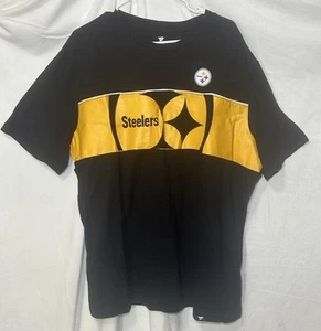 Pittsburgh Steelers 2XL Fanatics T-Shirt , The Yellow Has Like A Football Feel . - Picture 1 of 4