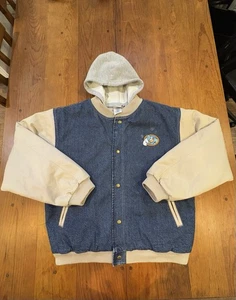 Chaqueta vaquera vintage Donald Duck Aw Gee Disneyland talla mediana - Imagen 1 de 8
