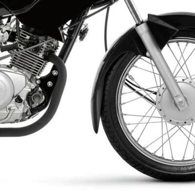 Extension prolongateur de garde-boue avant Yamaha YBR 125 f e 2005 2009 pyramid - Photo 1/4