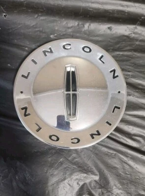 Tapa central de rueda cromada Lincoln LS 3W43-1A096-BB OEM (x1) 2003-2005  Foto 1 de 4