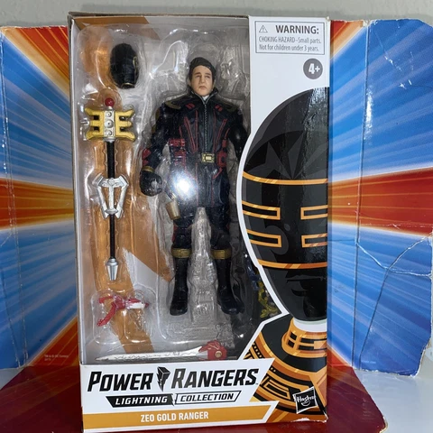 Power Rangers Custom Lightning Collection Zeo Red/Gold Ranger 6In Action Figure Cover