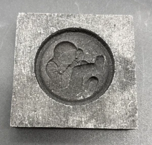 Molde de grafito lingote 3D - Astronauta en la Luna - Imagen 1 de 3