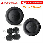 Nikon Body Cap + Rear Lens Cap or 2 x Body Cap or 2 x Rear Cap for Nikon F-Mount
