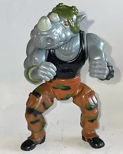 4 Zoll Vintage 1988 TMNT Rocksteady Figur Teenage Mutant Ninja Schildkröten Spielkameraden Spielzeug - Bild 1 von 5