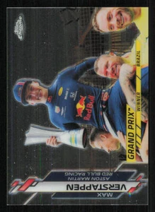 2020 Topps Chrome Formula 1 #152 Max Verstappen/Grand Prix Winners - Picture 1 of 2