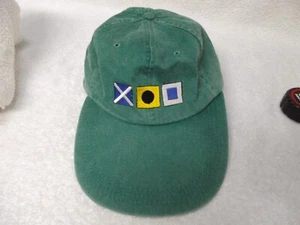 Gorra de béisbol verde Adams Yachtsman náutica larga bordada gorra de camionero - Imagen 1 de 7
