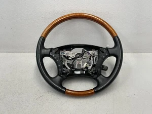 2003 2004 2005 Lexus LX470 Steering Wheel Assembly W/Switches Wood 1572 OEM - Picture 1 of 11