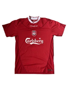 Reebok Vintage Liverpool FC 2002/04 Home Shirt Red Youths XS - Picture 1 of 11