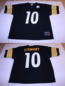Men's Pittsburgh Steelers Kordell Stewart L Vintage Jersey (Black) Logo Athletic - Picture 1 of 6