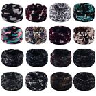 Windproof Soft Ring Scarves Double Layer Neck Warmer Unisex Thick Scarf