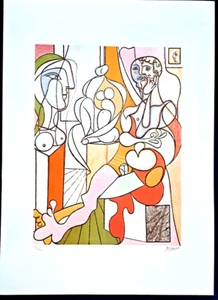 Pablo Picasso -70x50 cm Limitierte Auflage Nr. 29/200 - Bild 1 von 4