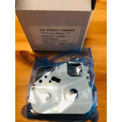 Cassette Canon Ribbon IC negro 100M MK-RS100B 3604B001 para MK1500 MK2600 MK2500 Foto 1 de 3