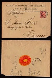 1899 Bosnia Advertising Cover – Seal on Reverse - Picture 1 of 1
