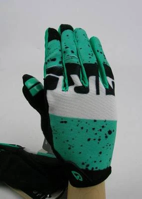 Nuevo par de guantes de ciclismo Giro DND adulto dedo completo turquesa y negro Foto 1 de 4