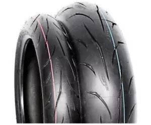 Coppia 100/80-17 52S e 130/70-17 62S MITAS SPORT FORCE + DOT 2024 - Foto 1 di 1