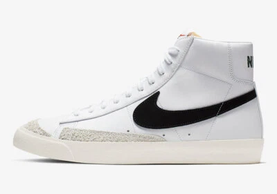 Nike Blazer Mid '77 Vintage VNTG White Black Sail BQ6806-100 Men's Retro - Image 1 of 4