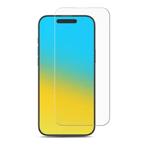 For iPhone 16/Plus/Pro/Max - Tempered Glass Screen Protector Cover, Bubble-Free - Photo 1 sur 25