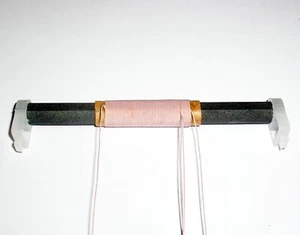 2 piezas Radio Cristal Radio L1:350UH ~ 505UH L2:8UH~14UH 10mmX120mm Antena Ferrita - Imagen 1 de 3
