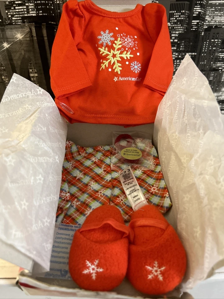 American Girl Truly Me Holiday Dream Pajamas for 18 Inch Dolls