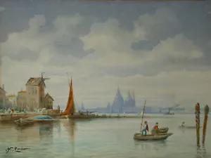 Karl Kaufmann (1843-1905) Venezia. - Foto 1 di 16