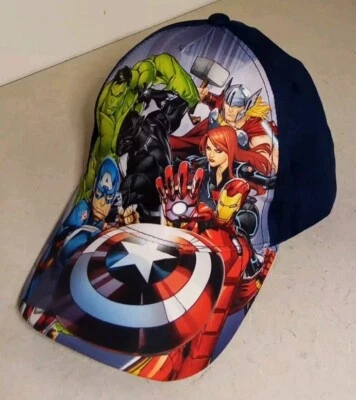 Berkshire Marvel Avengers Boy's Hat Snap back Adjustable Blue - Image 1 of 4