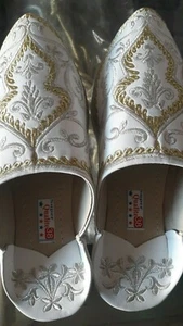 Slippers Babouche for Women Original Handmade Moroccan Tradition Leather balgha - Picture 1 of 6
