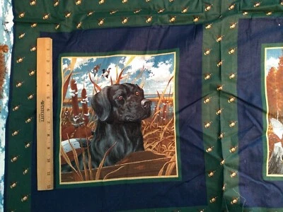 Cranston VIP Joan Messmore Tela Perros de Caza Nuevo de Lote Antiguo Algodón 41x71" Foto 1 de 4