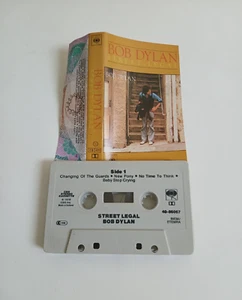 BOB DYLAN STREET LEGAL CASSETTE TAPE CBS HOLLAND 1978 - Picture 1 of 1