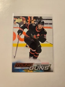 2022/23 Upper Deck Series 2 COLE REINHARDT Clear Cut Exclusive Young Guns - SSSP - Picture 1 of 2