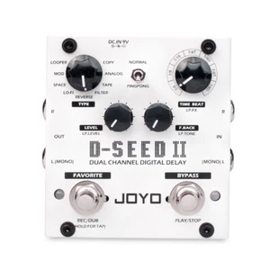 JOYO D-SEED-II Multi Pedal Effect Dual Channel Stereo Looper & Digital Delay - Bild 1 von 6