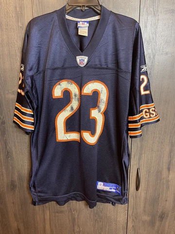 Reebok Authentic Chicago Bears Devin Hester 23 Equipment NFL Jersey Size Large Cover