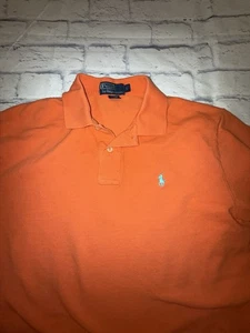 Polo Ralph Lauren Grande Naranja Hombre Polo Algodón Camisa - Imagen 1 de 7