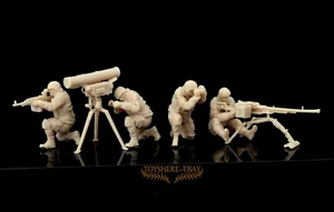 1/72 1/48 equipo antitanque guerra moderna infantería modelo Battlefield5 sin pintar - Imagen 1 de 7