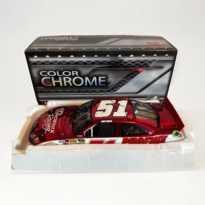 🔥 1 of 72 RARE 🎄 1:24 Kurt Busch #51 Phoenix Racing 2012 Impala Color Chrome  - Image 1 of 4