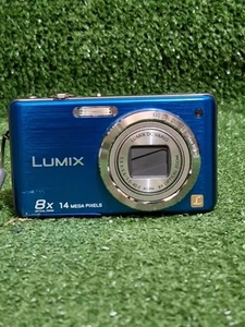 Panasonic Lumix DMC-FS30 fotocamera digitale compatta blu 14,0 mp ricambi o riparazione - Foto 1 di 7