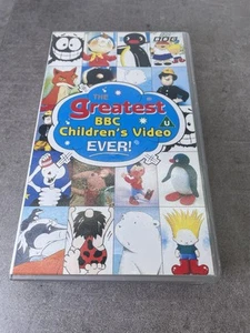 Greatest Ever Children's TV Favourites VHS - Rare Kids Video Tape BBC - Imagen 1 de 3