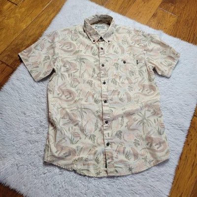 Howler Brothers Shirt Short Sleeve Button Up Men's Small Hawaiian Alligators - Image 1 of 4