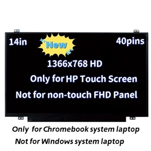 L14350-001 For HP Chromebook 14-CA021NR 14-CA061DX New LCD Touch Screen 14in HD - Picture 1 of 7