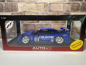 Autoart 1/18 2003 JGTC GT500 Calsonic Skyline Collectible Tested Silver Tone - Picture 1 of 11
