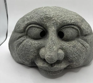 Garten oder Türstopper Stein Felsen Skulptur freistehend 10" lang 6,5" hoch - Bild 1 von 7