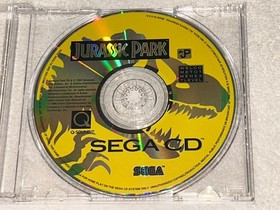 Jurassic Park (Sega CD, 1993) Disc Only Tested Vr Nice!
