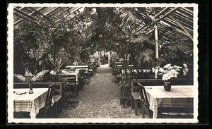 Ansichtskarte Lorch i. R., Wald-Kaffee Muckensee, Wintergarten  - Picture 1 of 2