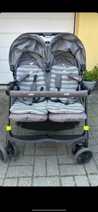 Joie Aire Twin Zwillingsbuggy Grau Gebraucht - Bild 1 von 4