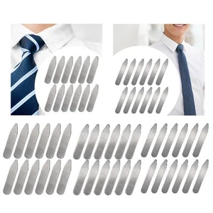 12Pcs Collar Stays, Men's Suit Accessories Collar Support System for Men's Dress - Picture 1 of 22