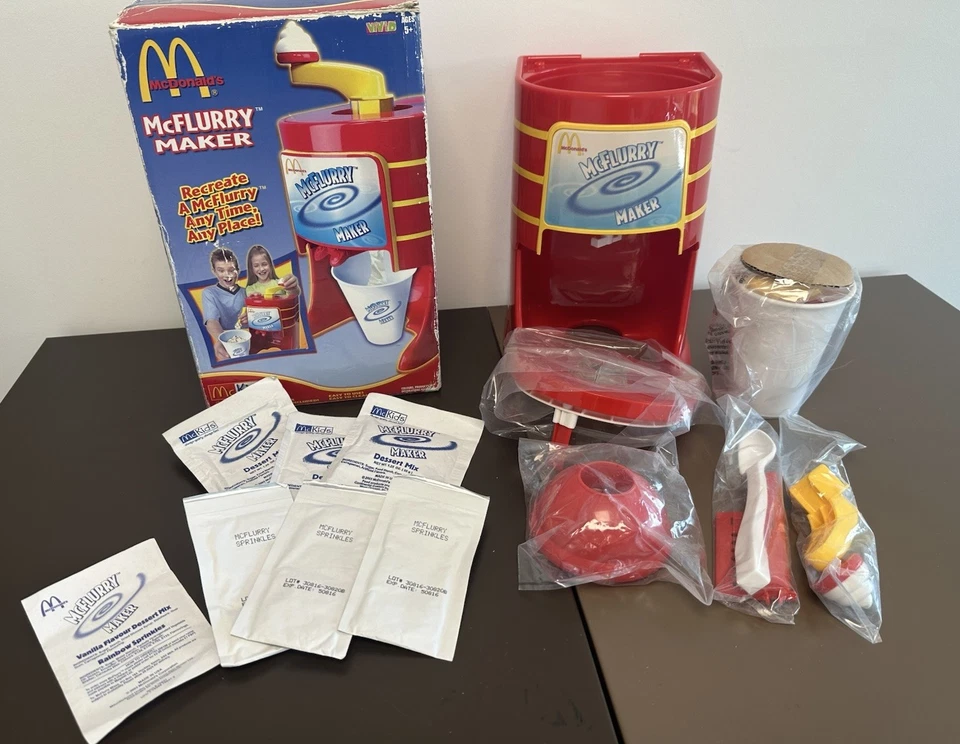 McDonalds McFlurry Maker 2003 Original Box Vintage - Complete & Unused - Image 1 of 4