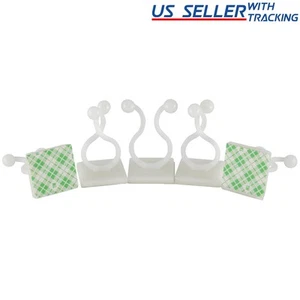 Adhesive Cable Clip Cord Organizer Holder Small (Pack of 25) - Bild 1 von 2