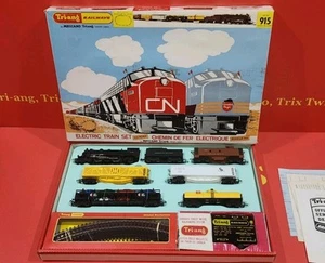 Tri-ang Hornby 915 Canadian Pacific Railway Freight Set. Excl Plus Cond, Boxed. - Picture 1 of 14